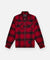 Planes Shadow Plaid Zip Flannel Shirt