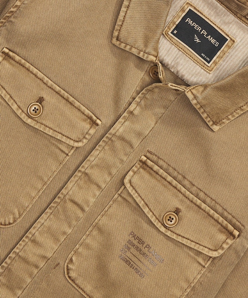 Planes Sandstone Cargo Jacket