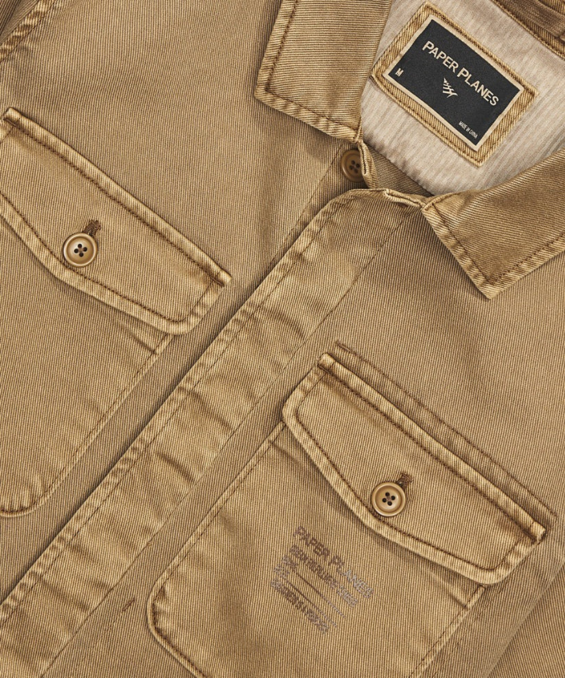 Planes Sandstone Cargo Jacket