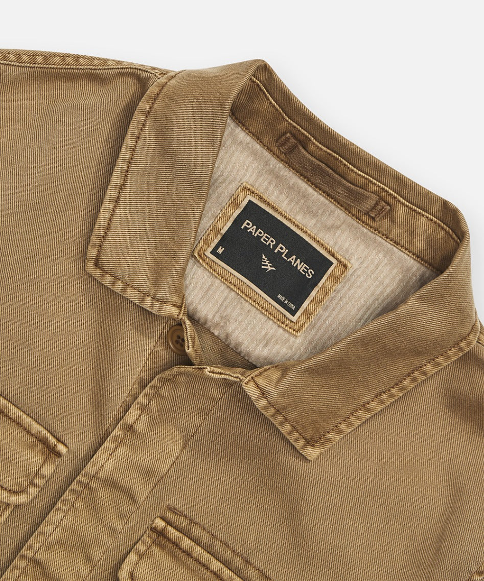 Planes Sandstone Cargo Jacket