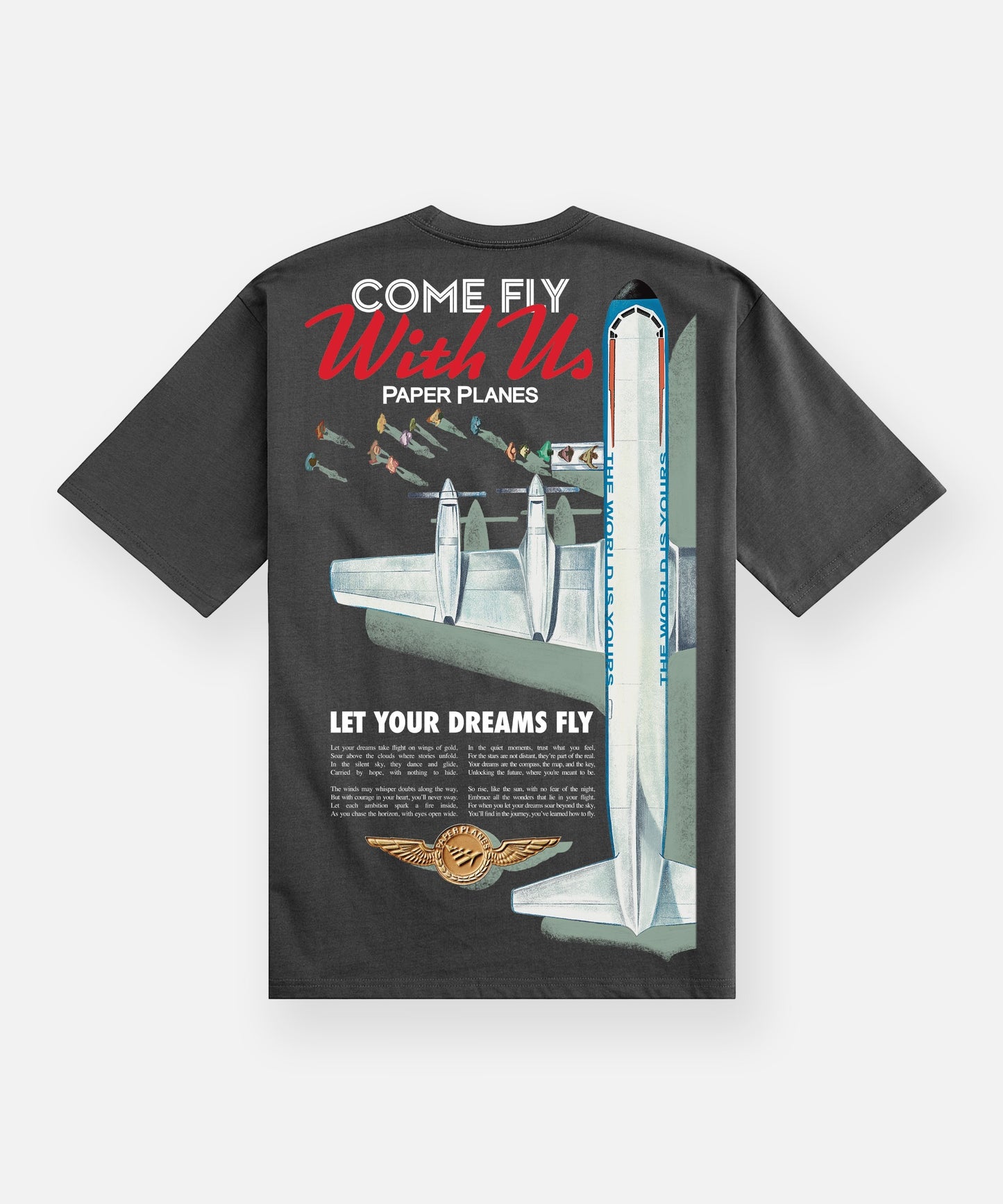 Planes Let Your Dreams Fly Tee