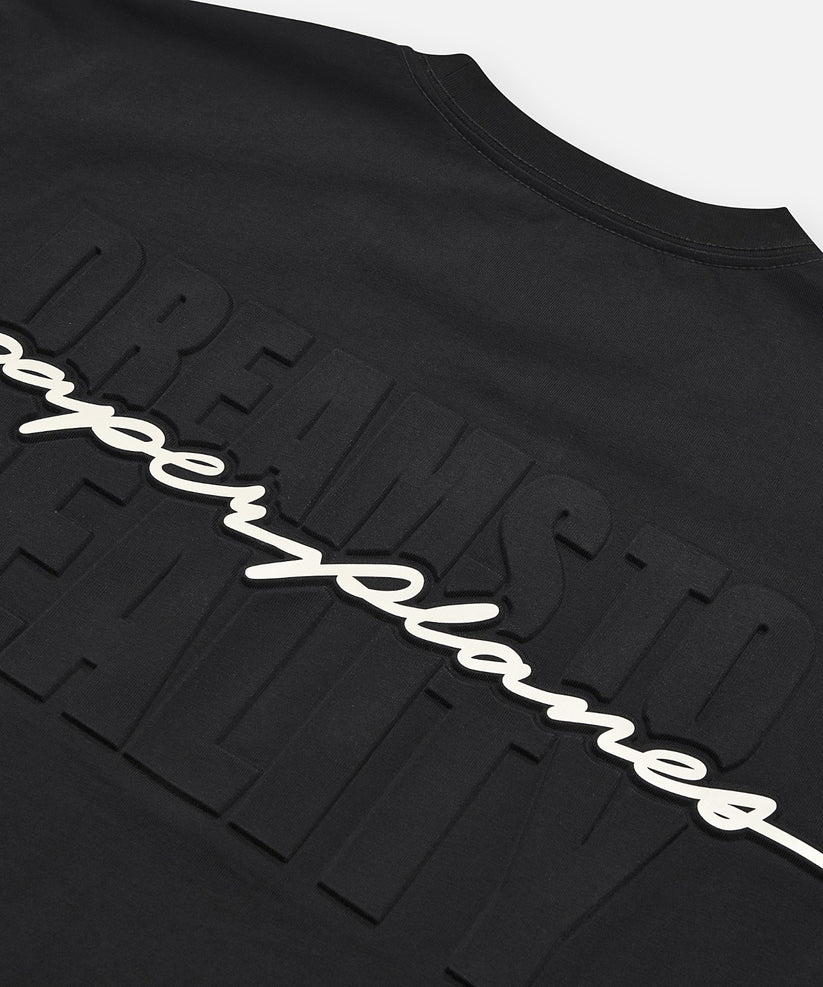 Planes 3D Modeld Dreams to Reality Script Tee