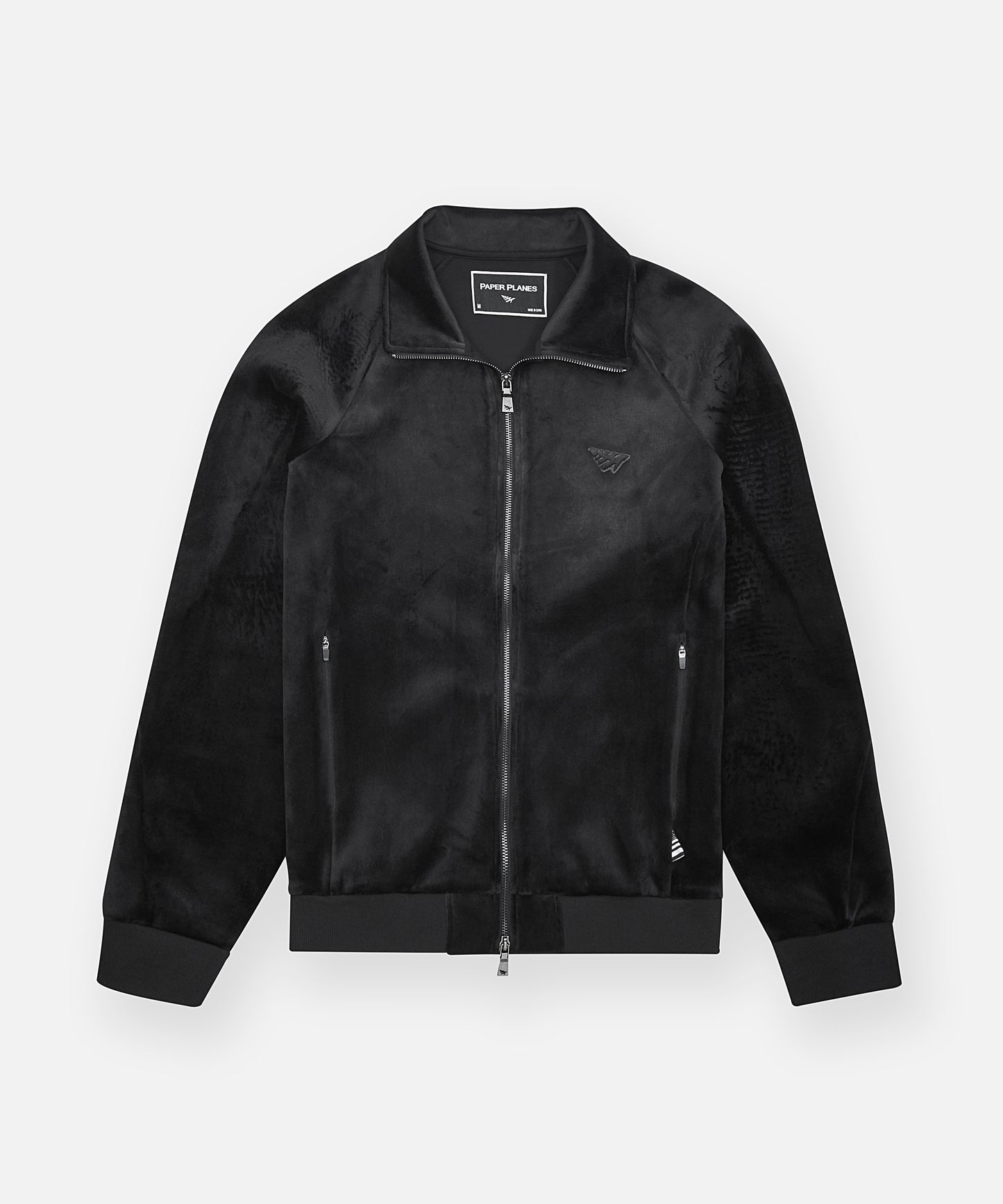 Planes Bonded Velour Zip Track Jacket