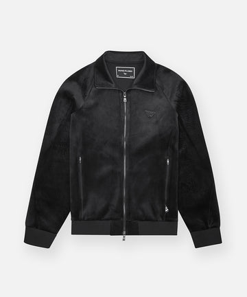 Planes Bonded Velour Zip Track Jacket
