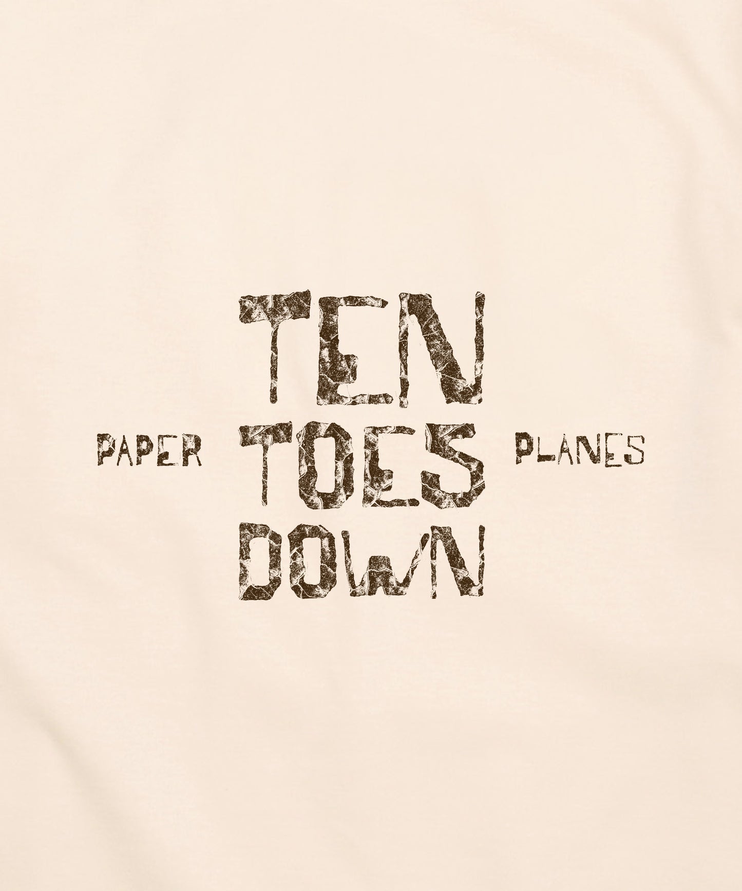 Planes Ten Toes Down Tee