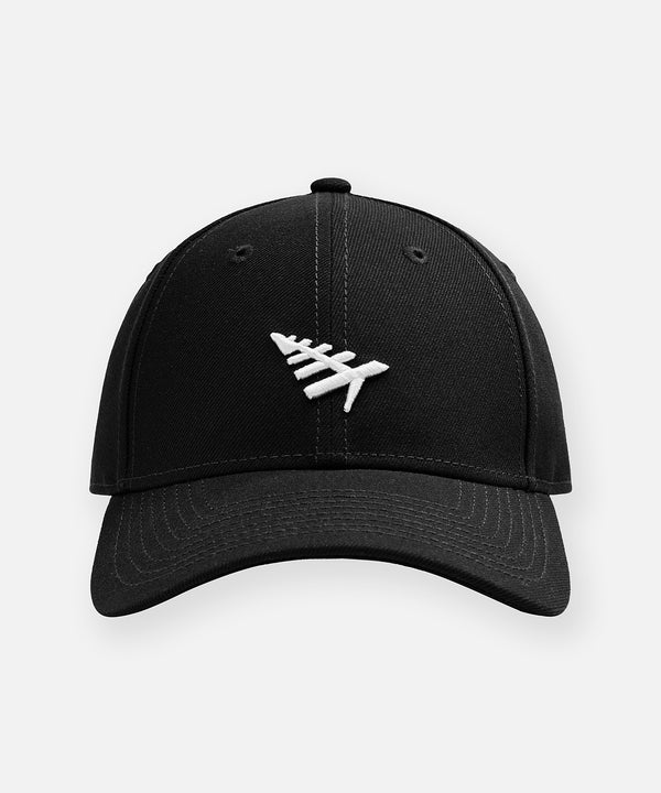 Baseball Cap Black Paper Plane Hat New Era 59Fifty Paper Planes
