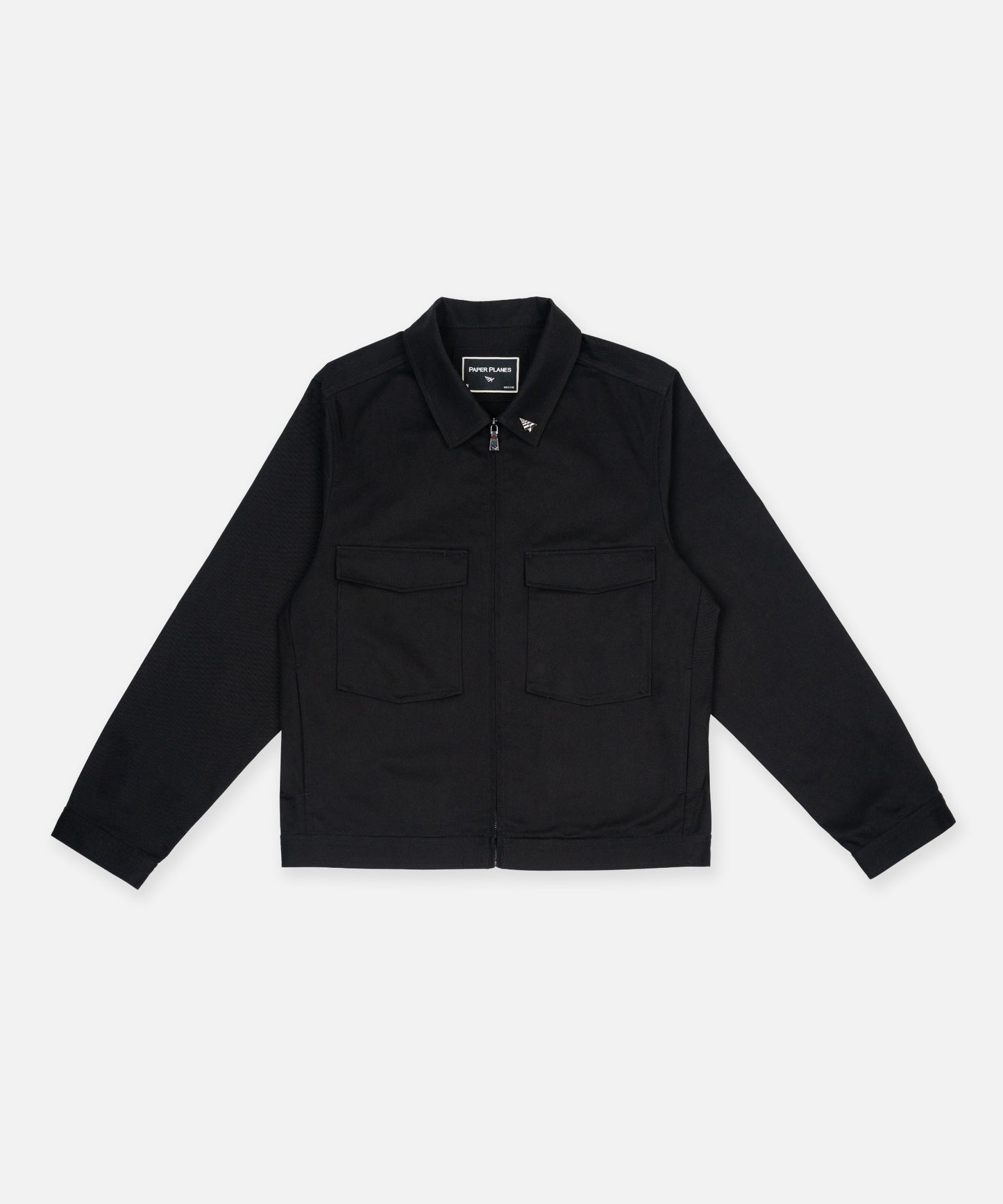 Paper Planes Canvas Script Work Jacket