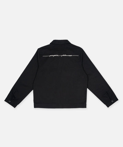 Paper Planes Canvas Script Work Jacket