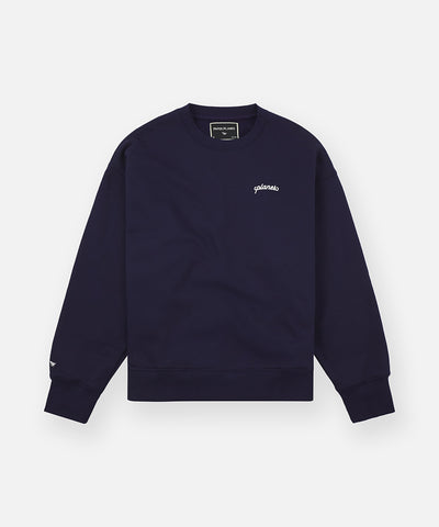 Planes Oversized Script Weld Crewneck