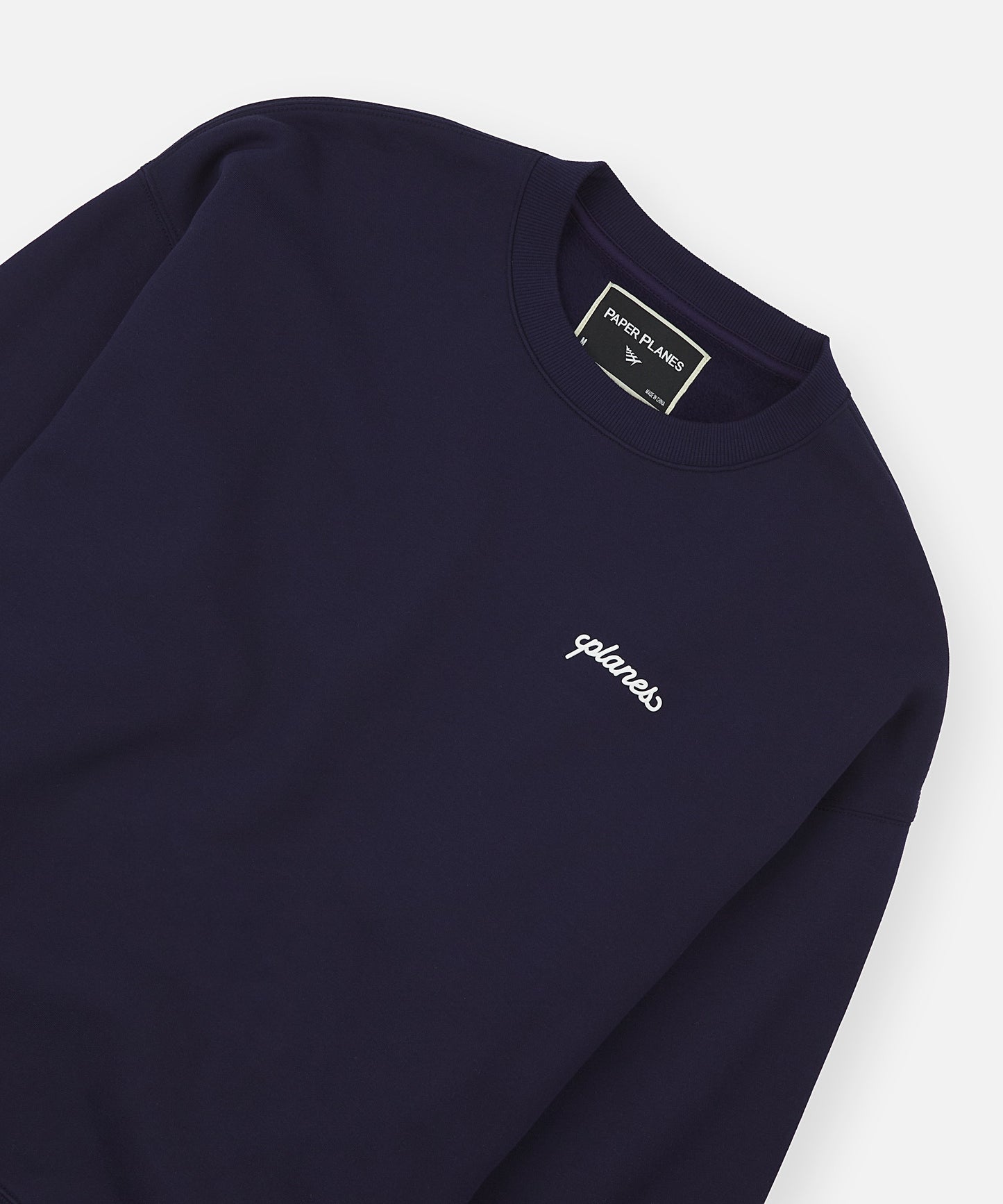 Planes Oversized Script Weld Crewneck