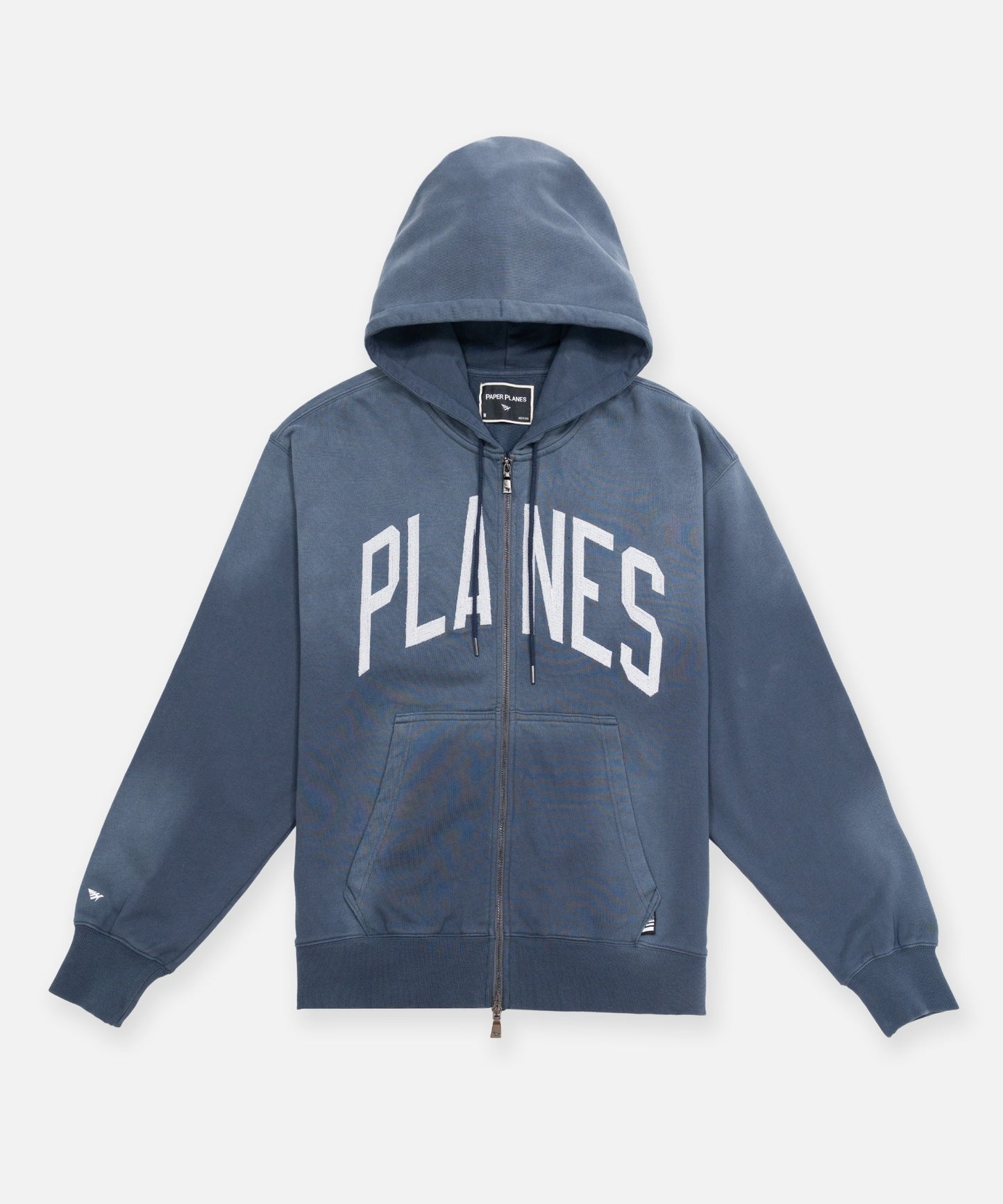 Paper Planes Arched Zip Hoodie