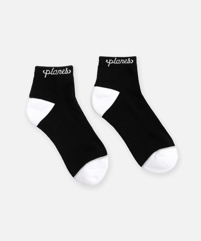 Planes Script 2 Pack Ankle Sock