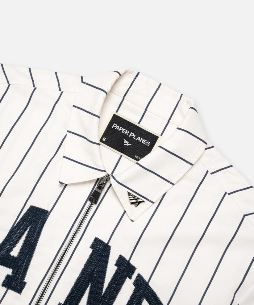 Planes Pinstripe Work Shirt