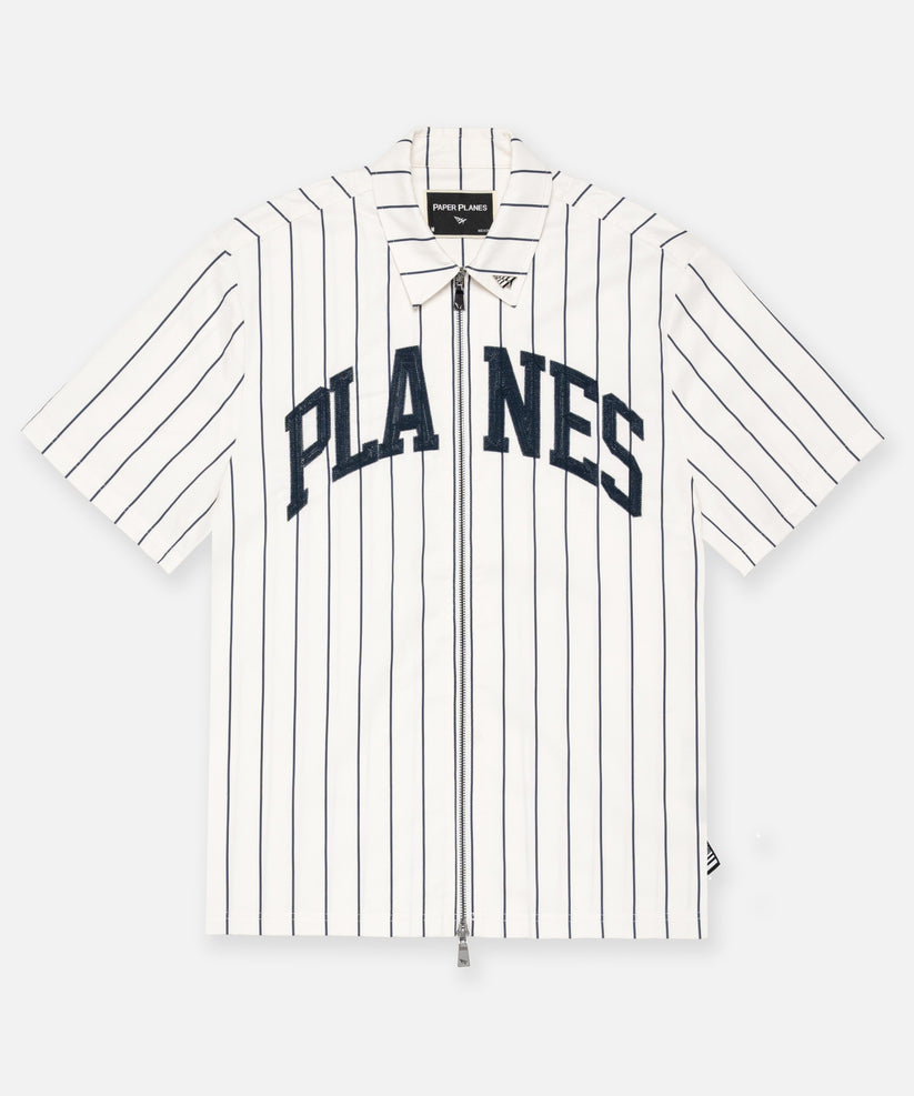 Planes Pinstripe Work Shirt