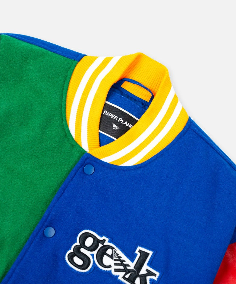 Fashion Geek x Planes Varsity Jacket