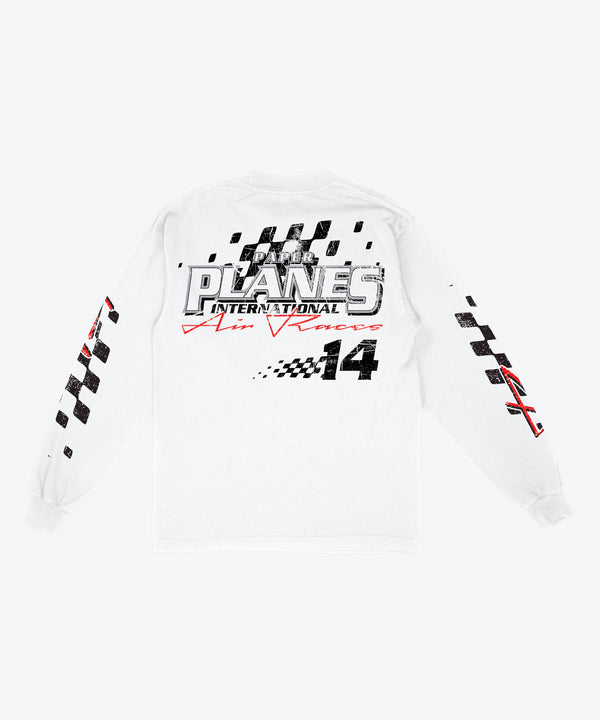 Planes Year 10 Racer Long Sleeve Tee