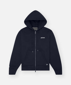 Planes Oversized Script Weld Zip Up Hoodie