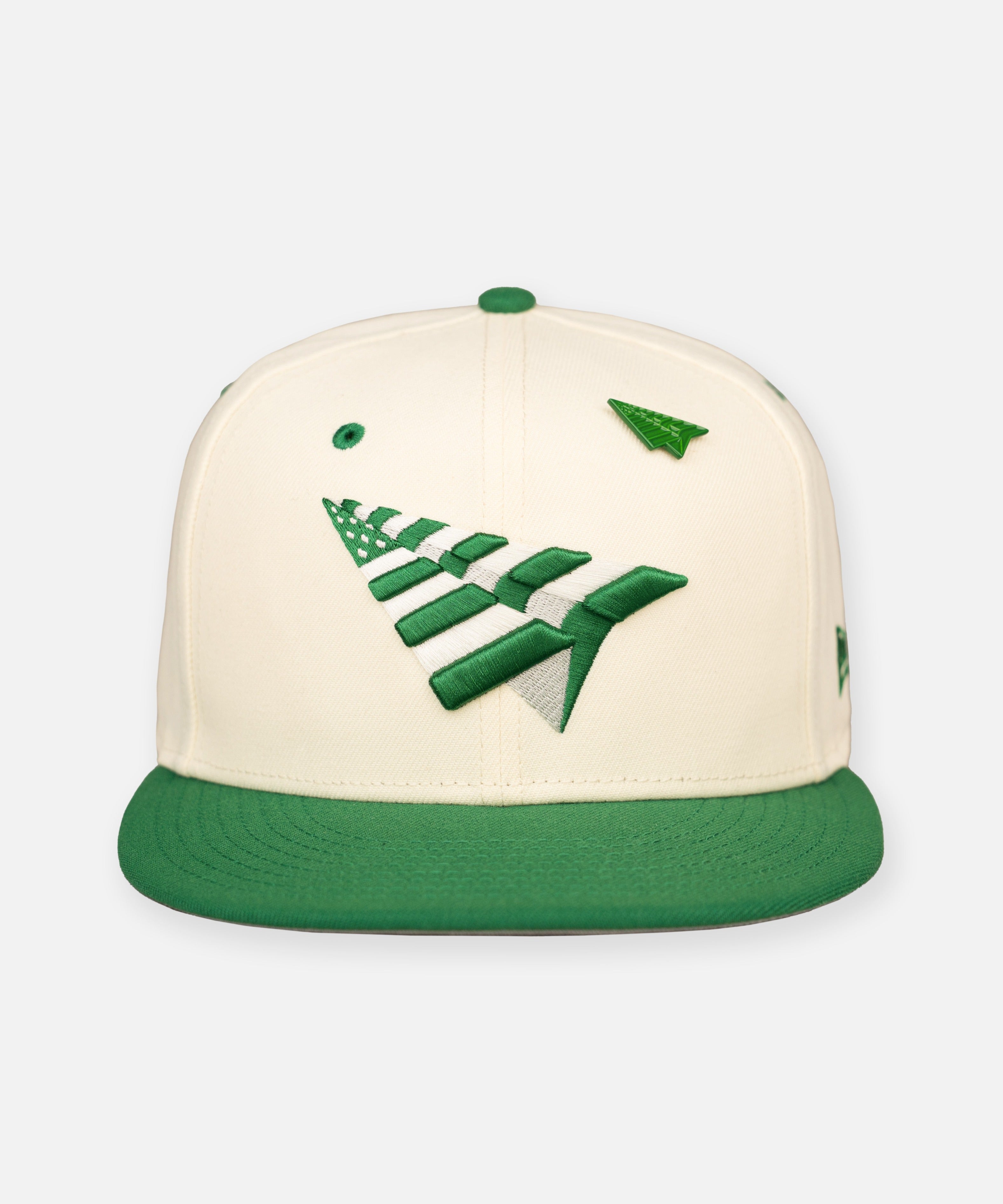 Buco キャップ グリーン/ホワイト The Original Chrome White/ Kelly 9Fifty Snapback Crown – Paper Planes