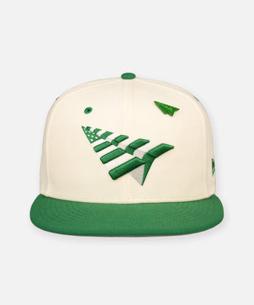 The Original Chrome White/ Kelly 9Fifty Snapback Crown