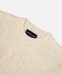 Chunky Slub Crewneck Sweater