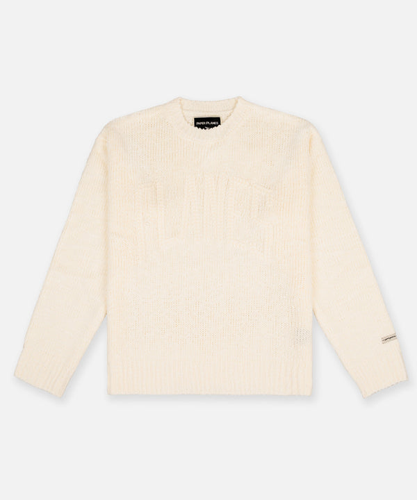 Chunky Slub Crewneck Sweater