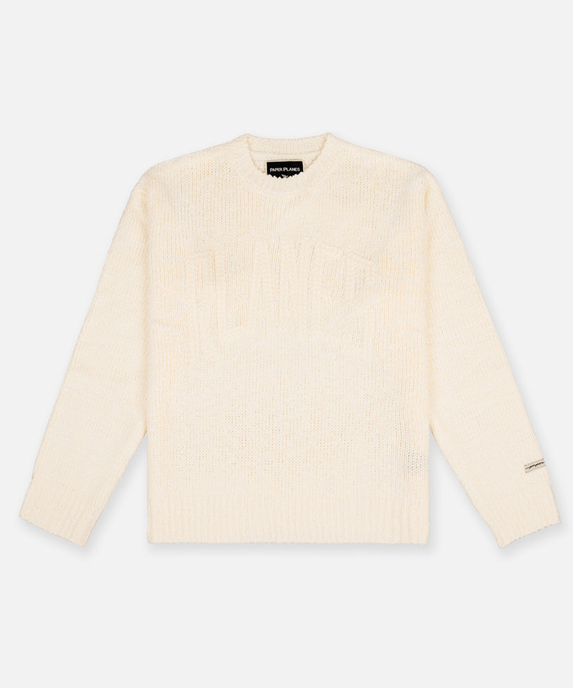 Chunky Slub Crewneck Sweater