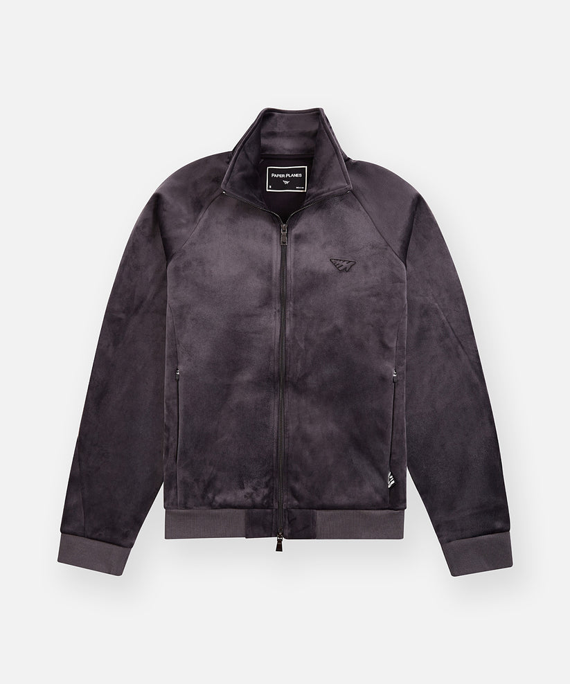 Planes Bonded Velour Zip Track Jacket