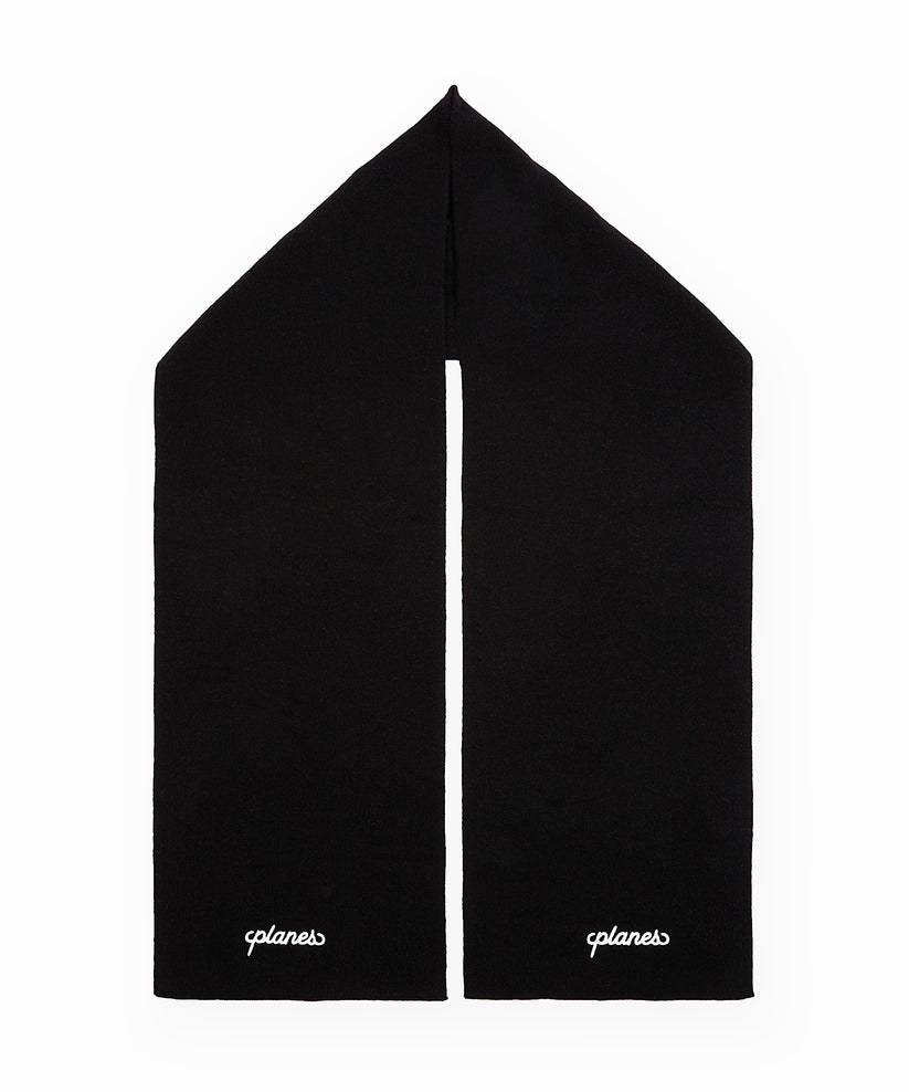 Planes Script Logo Scarf