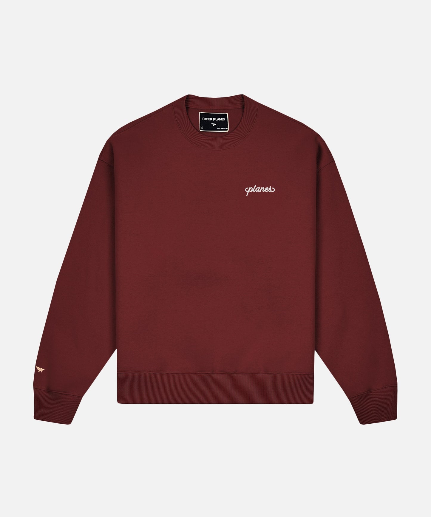 Planes Oversized Script Weld Crewneck