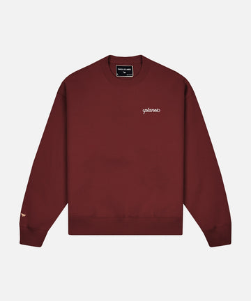 Planes Script Weld Crewneck