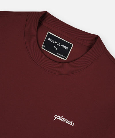 Planes Oversized Script Weld Crewneck