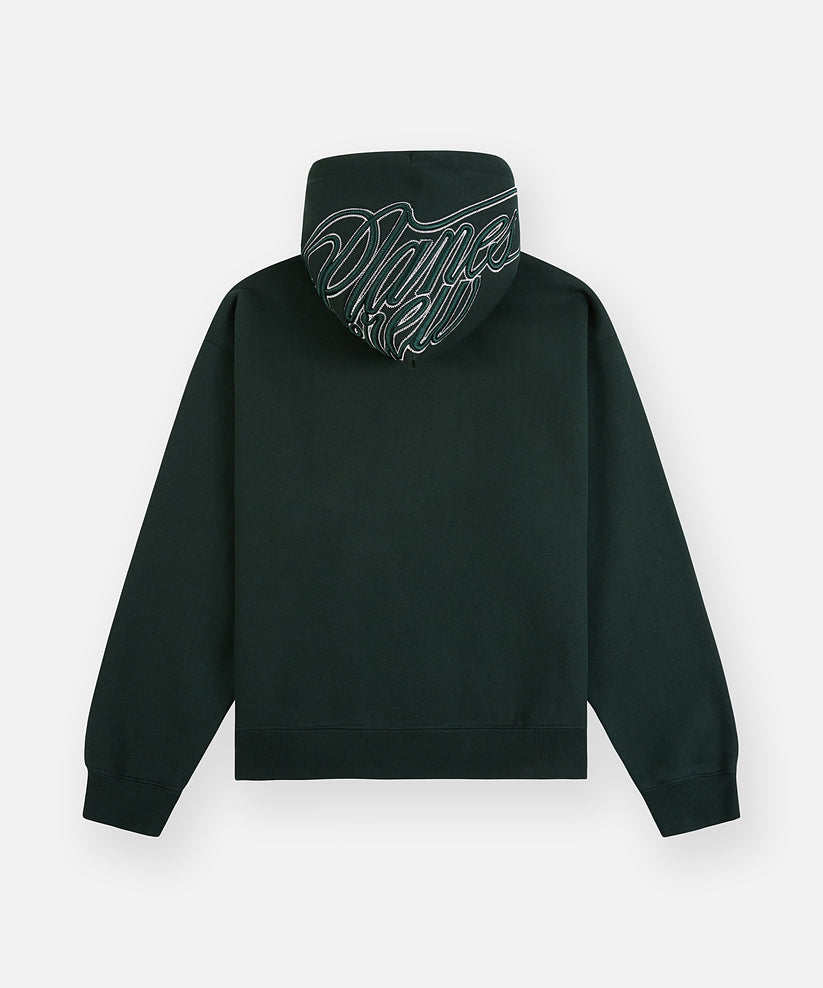 Planes Cursive Zip Hoodie