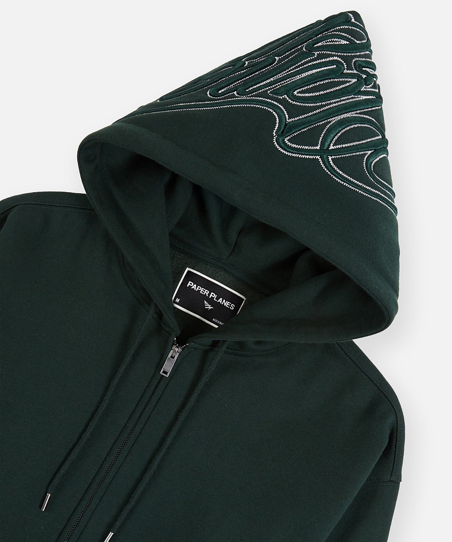 Planes Cursive Zip Hoodie