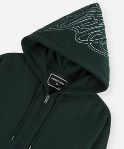 Planes Cursive Zip Hoodie