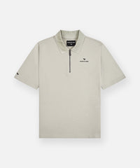 Paper Planes Lockup Quarter Zip Polo