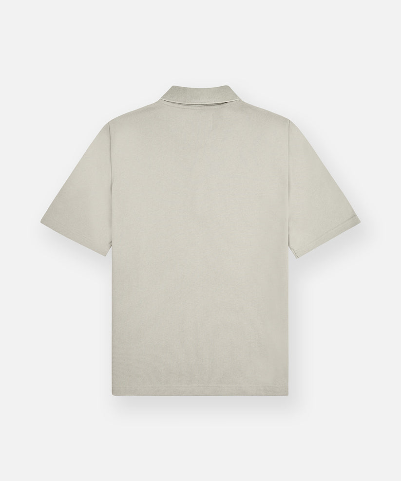 Paper Planes Lockup Quarter Zip Polo