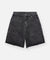 Planes Black Denim Short