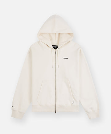 Planes Oversized Script Weld Zip Up Hoodie