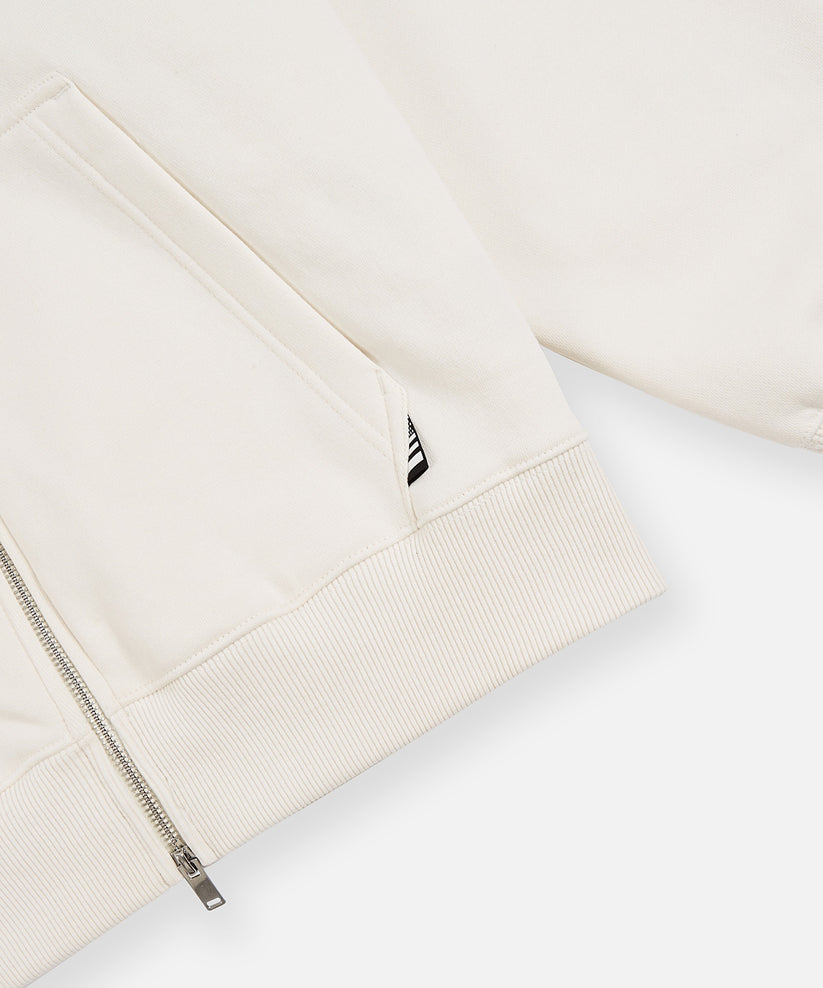 Planes Oversized Script Weld Zip Up Hoodie