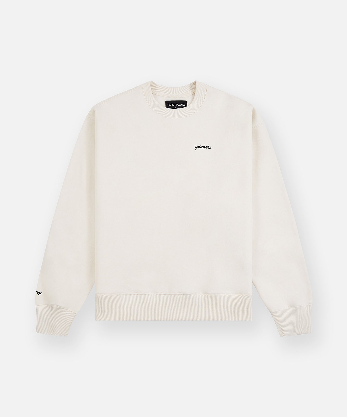 Planes Oversized Script Weld Crewneck