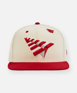 The Original Chrome White/Crimson 9Fifty Snapback Crown