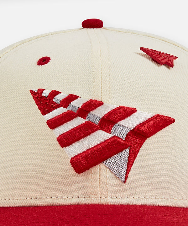The Original Chrome White/Crimson 9Fifty Snapback Crown