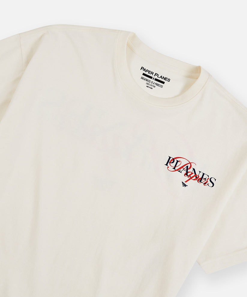 Planes Mixed Script Tee