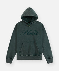 Planes Script Washed Hoodie