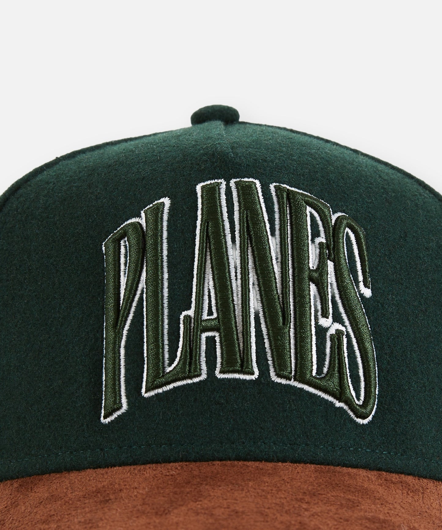 Planes Suede Brim A-Frame Hat