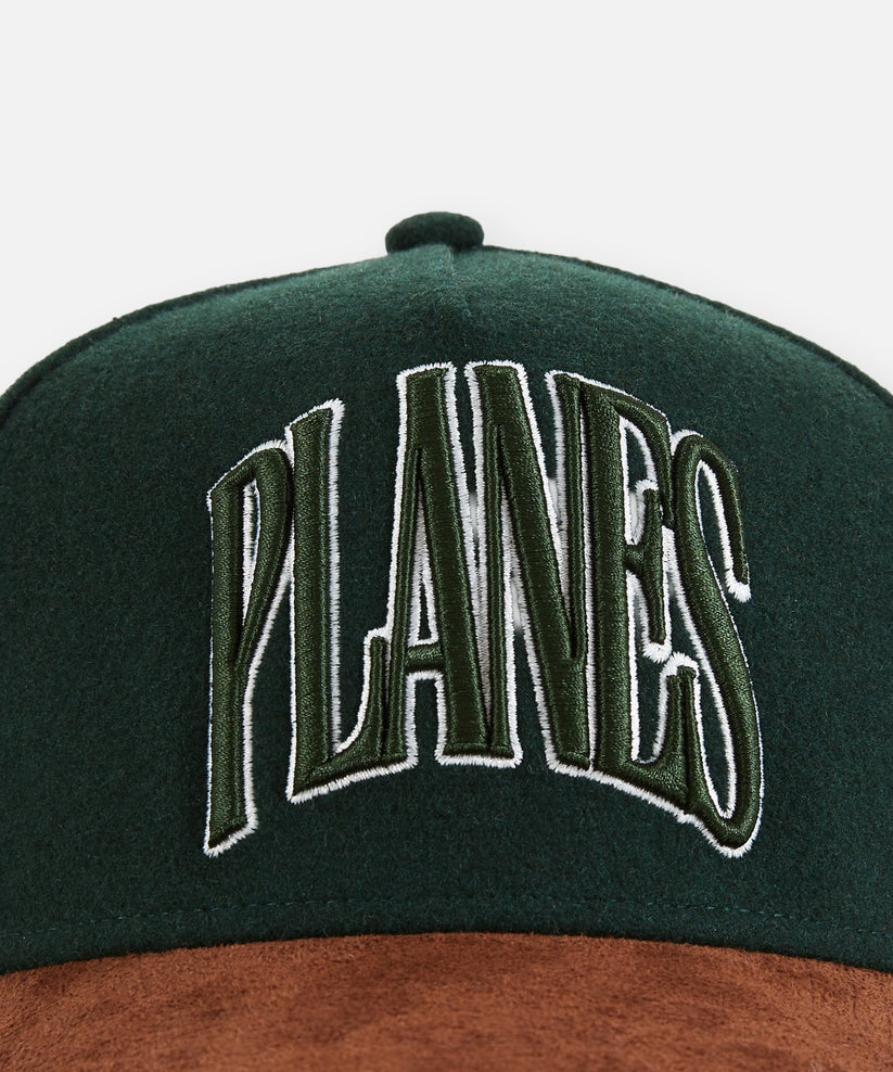 Planes Suede Brim A-Frame Hat