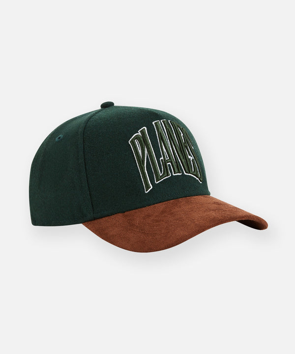 Planes Suede Brim A-Frame Hat