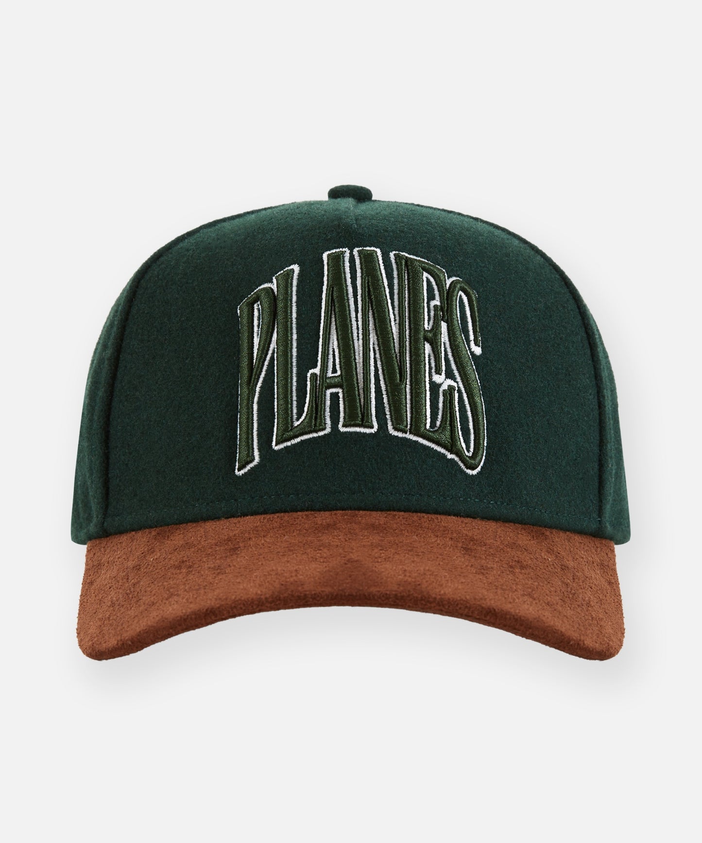 Planes Suede Brim A-Frame Hat