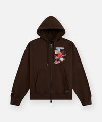 Planes Full Zip Patch Hoodie
