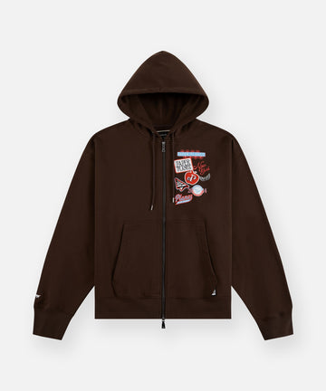 Planes Full Zip Patch Hoodie